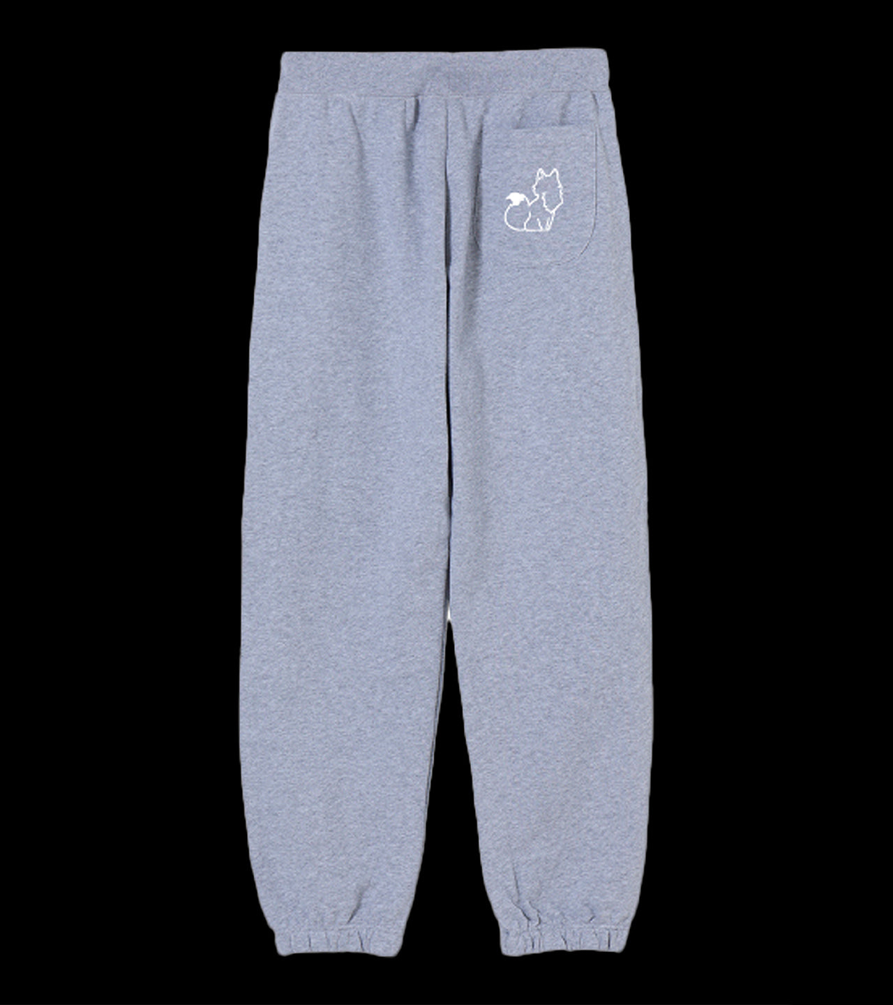 LOGO SWEAT PANTS GLAY