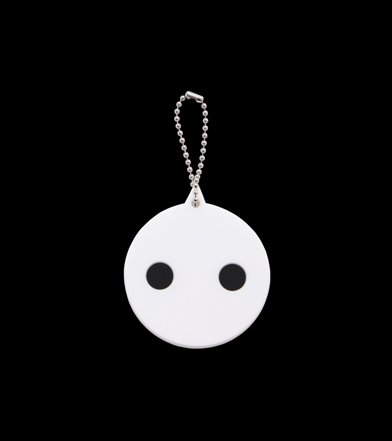 ICON RUBBER KEYCHAIN - WHITE